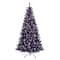 6.5ft. Pre-Lit Fashion Purple Artificial Christmas Tree, Clear Lights